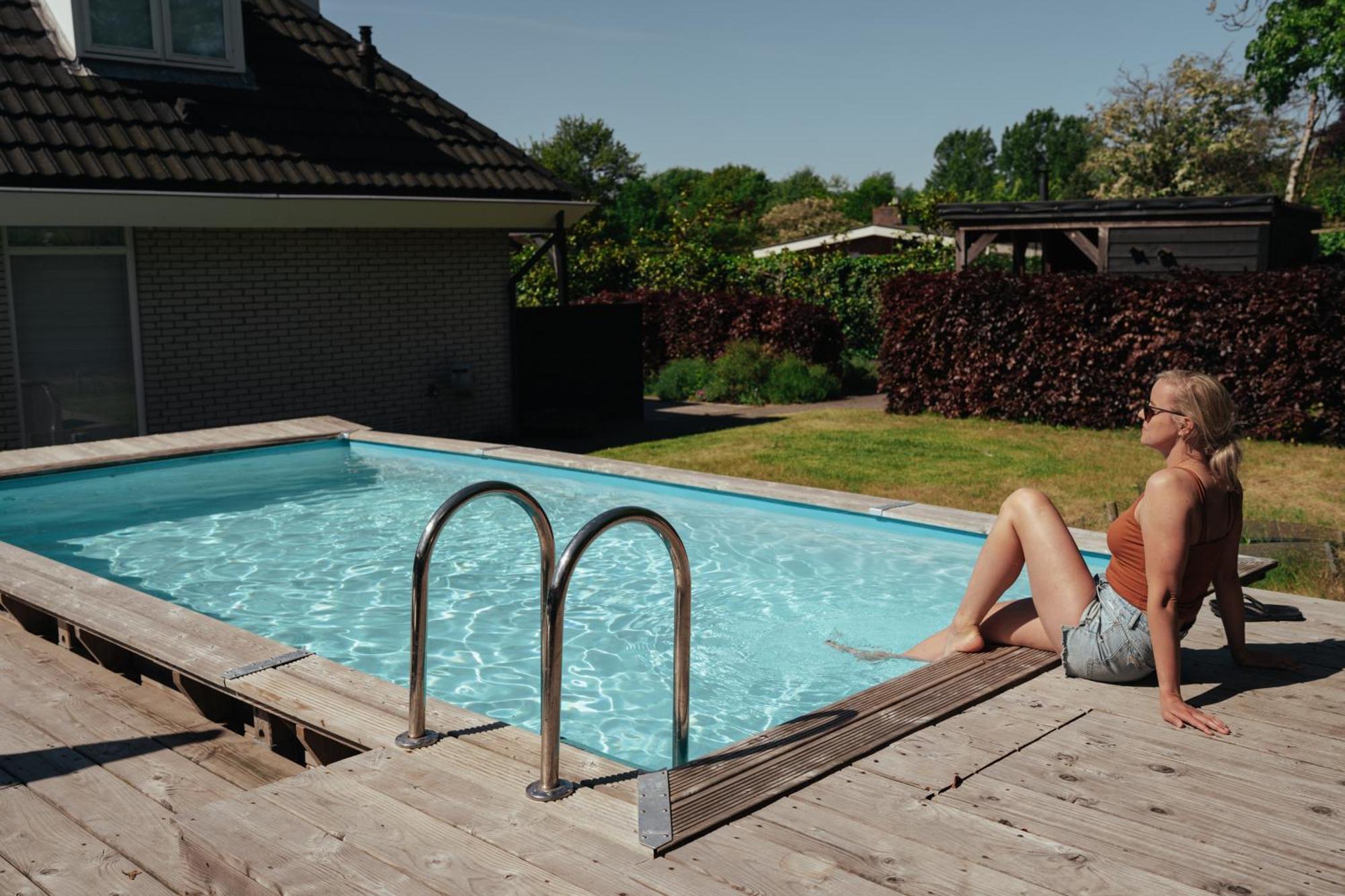 Luxe Vakantiehuis Nova Met Zwembad Ouddorp Esterno foto